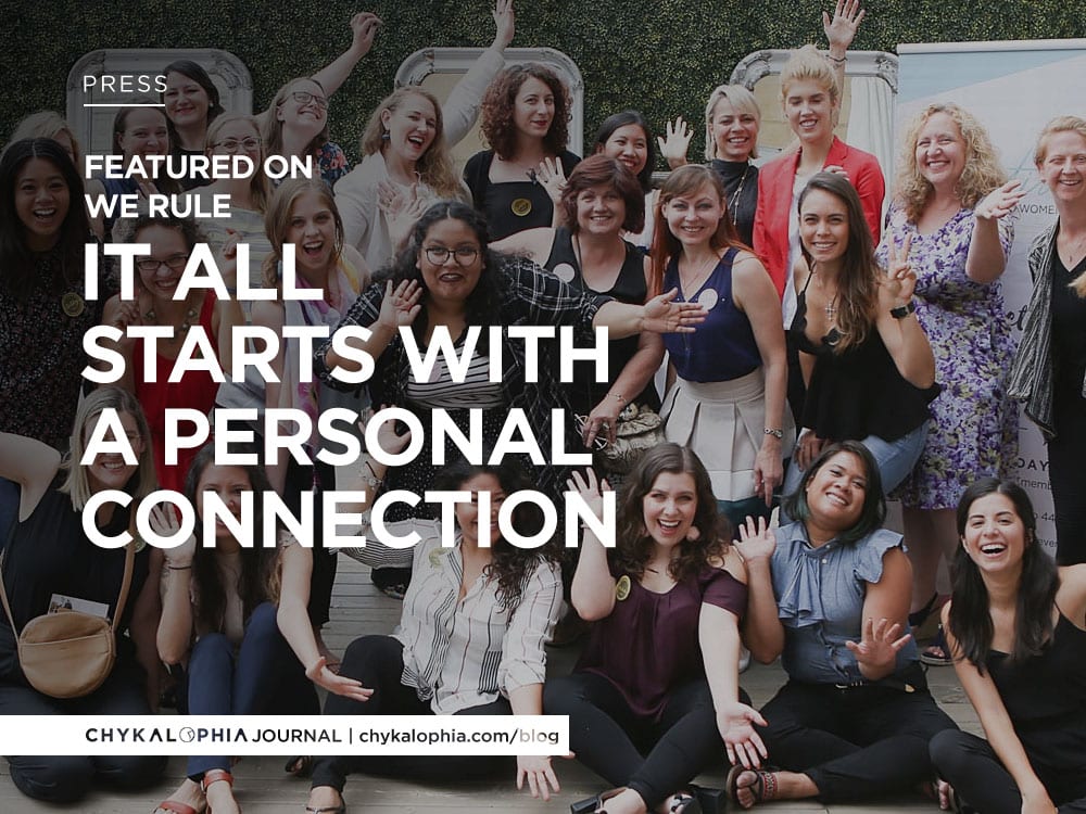 Featured: WE Rule United States Women Entrepreneur - It All Starts With A Personal Connection