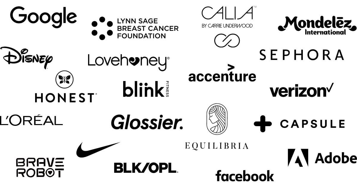 Chykalophia works with these brands